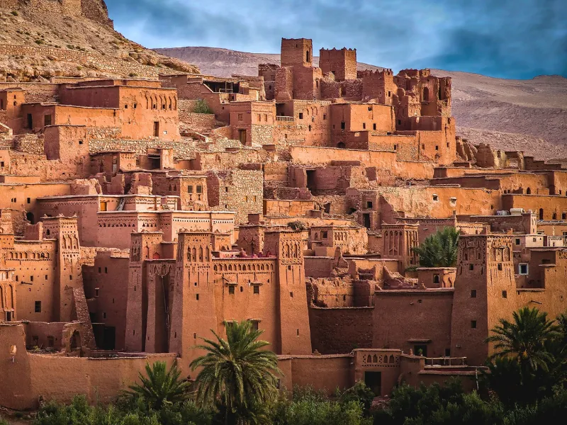 Aït Benhaddou, UNESCO-Welterbe und Höhepunkt vieler Marokko Rundreisen